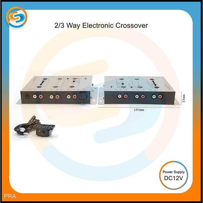 BEST DEAL CROSSOVER 2/3 WAY MOBILE ELECTRONIC CROSSOVER - CROSSOVER MOBIL AKTIF 