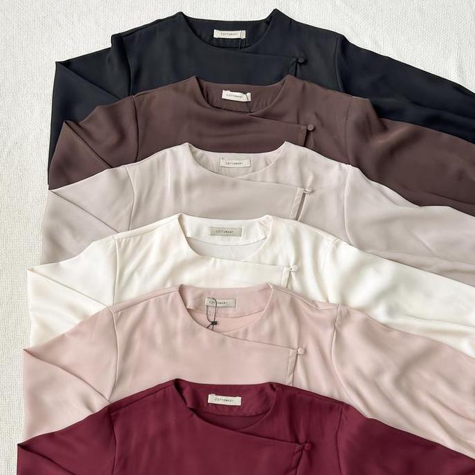 COTTONARY Yiran Tunic | Tunik Wanita Lebaran Hari Raya