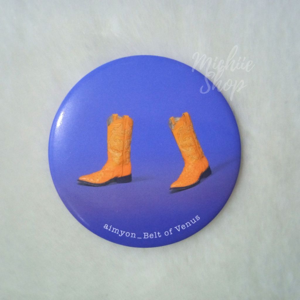 Aimyon 18th Single Venus Belt Official Can Badge Pin - Limited Edition