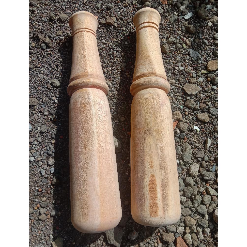 Alu Lumpang Kayu, Halu Kayu Mahoni Original