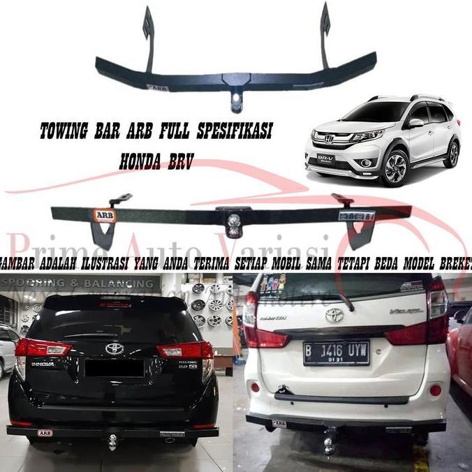 sinyonakane71 - towing bar arb besi bumper belakang towing bar arb - honda brv