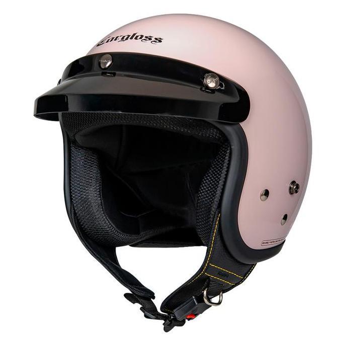 Cargloss Cfm Retro Helm Half Face - Pale Pink