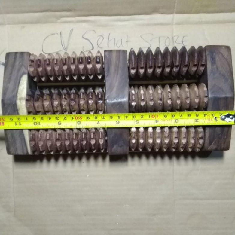 Alat Pijat Kayu Model Roll 6 Terapi Refleksi Telapak Kaki Dan Tangan Pijet Tradisional Pijit Reflexi