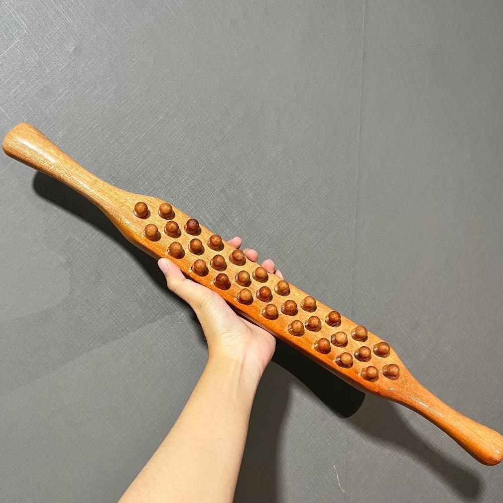 Alanika - Tongkat Pijat Guasha Kayu Alat Pijat Badan Punggung Leher Terapi Refleksi Multifungsi Cuci