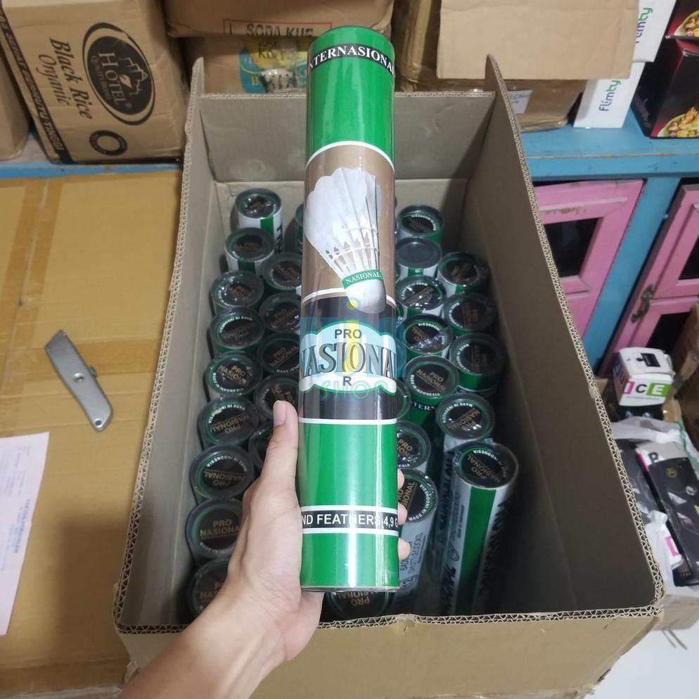 EXCLUSIVE SHUTTLECOCK BADMINTON KOK BOLA BULUTANGKIS NASIONAL PRO HIJAU