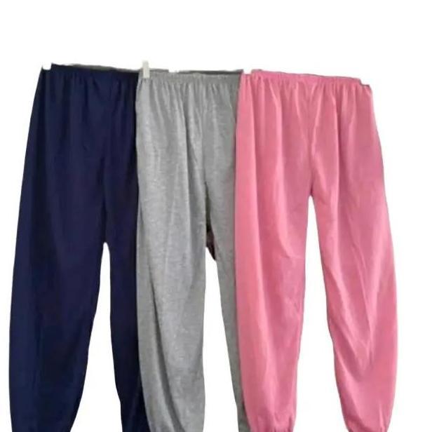 anjasmilaat - 2pcs celamis kerut bahan kaos rayon pe nyaman melar ukuran celana dalaman wanita panja