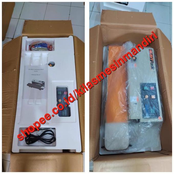 FR-800PH Continuous Band Sealer Mesin Press Segel Plastik FR800