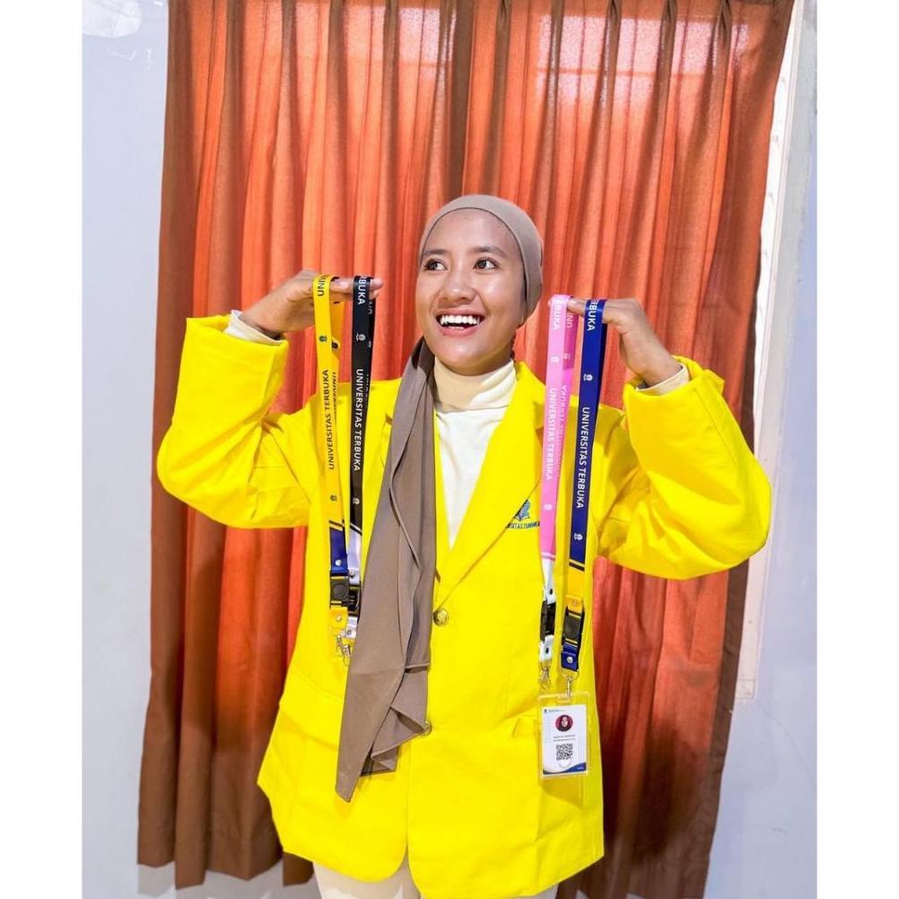 Discount PAKET Cetak KTM + Jas Almamater UT Murah Kancing ada Logo UT (Proses KTM 1 Menit)