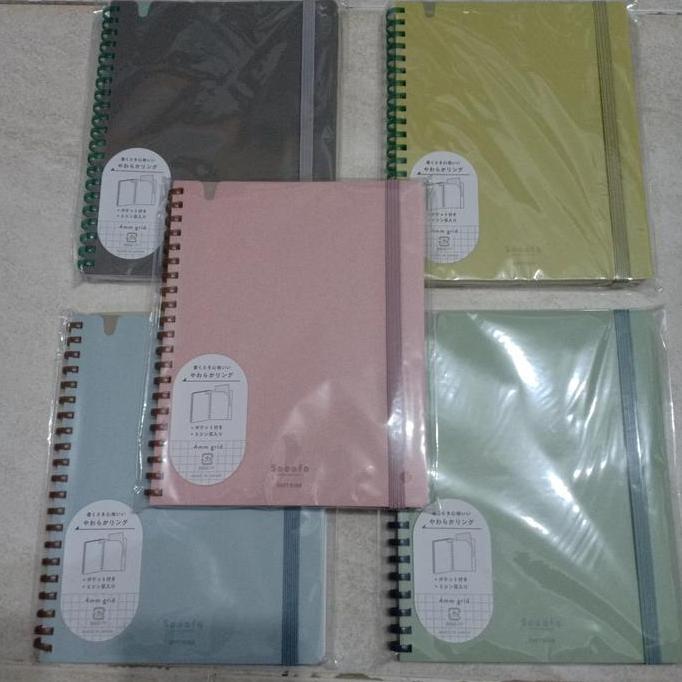 Kokuyo sooofa soft ring notebook