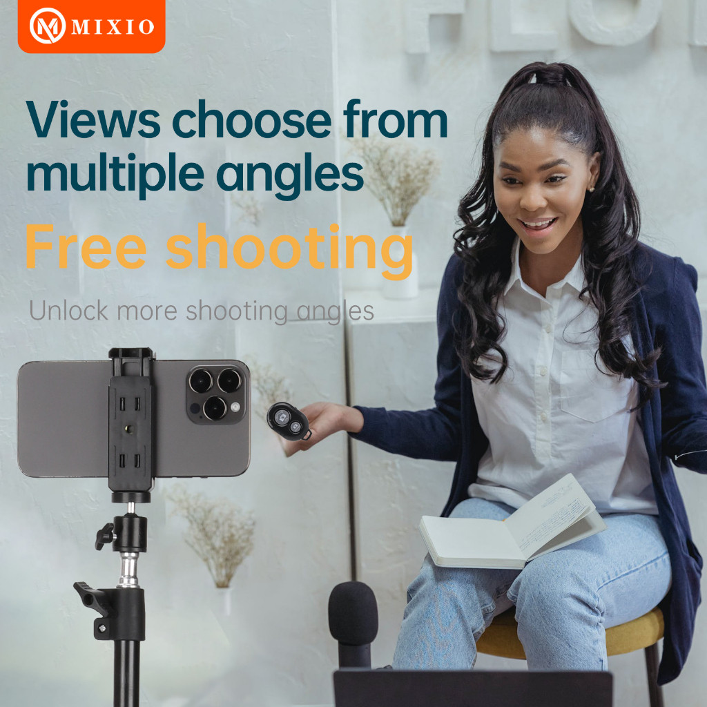 Mixio 3521 Paket Komplit Tripod 2M +Remot Bluetooth +Ball Head+ Bag