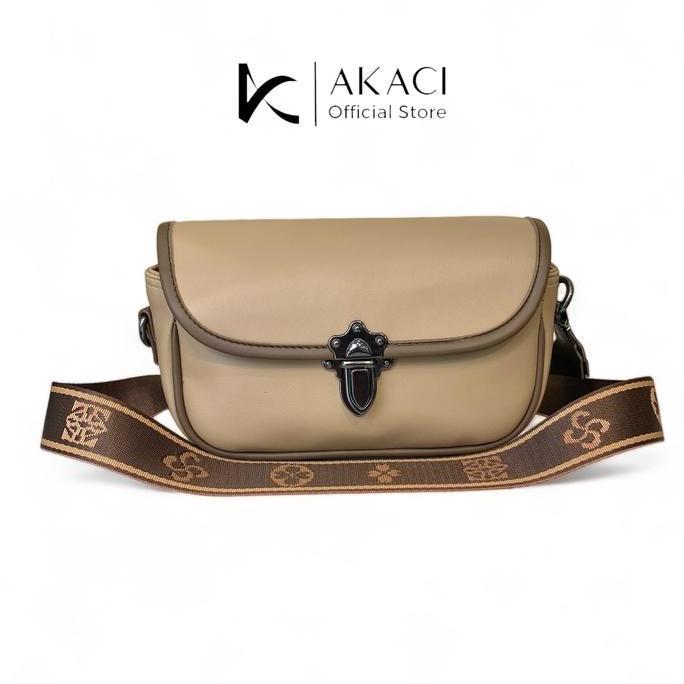 Saitaa- Akaci Store | Sanchi Tas Selempang Dan Bahu 09-8265 Bahan Ms Halus 2 Ruang Tas Wanita Kekini