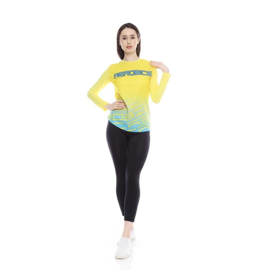 Fitbanget- Baju Senam Wanita Aerobik Zumba Fitbes Running Lengan Panjang Hijab Apn-64