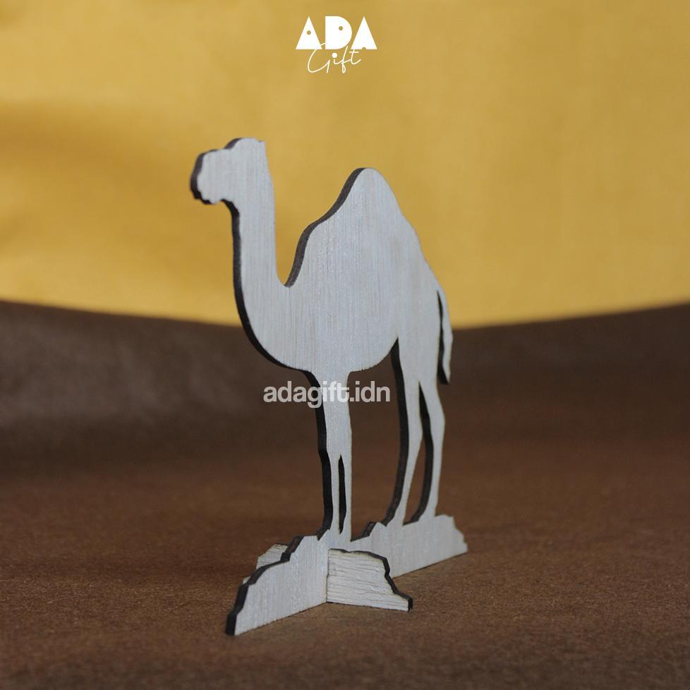 Promo  Unta Kayu Dekorasi Meja | Hiasan Idul Adha | Properti Foto Unta | Ramadhan