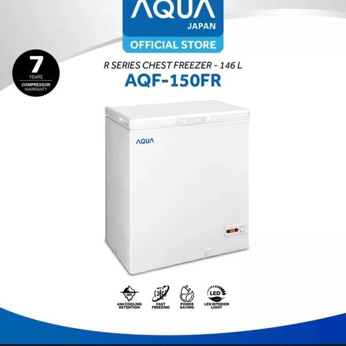 New Mini Professional Super Chest Freezer AQUA JAPAN 150Liter *MEDAN*