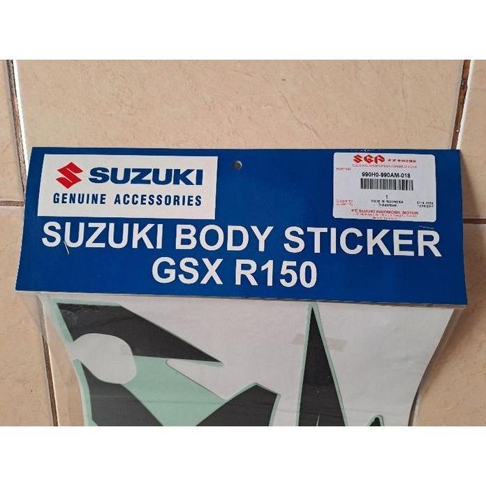 BODY STICKER SUZUKI GSX 150 R STIKER BODY GSX 150 R ORIGINAL SGA READY STOCK