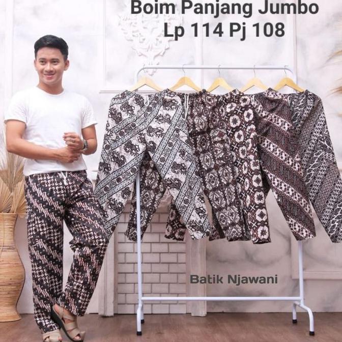 Celana Batik Boim Betawi Super Jumbo | CL2
