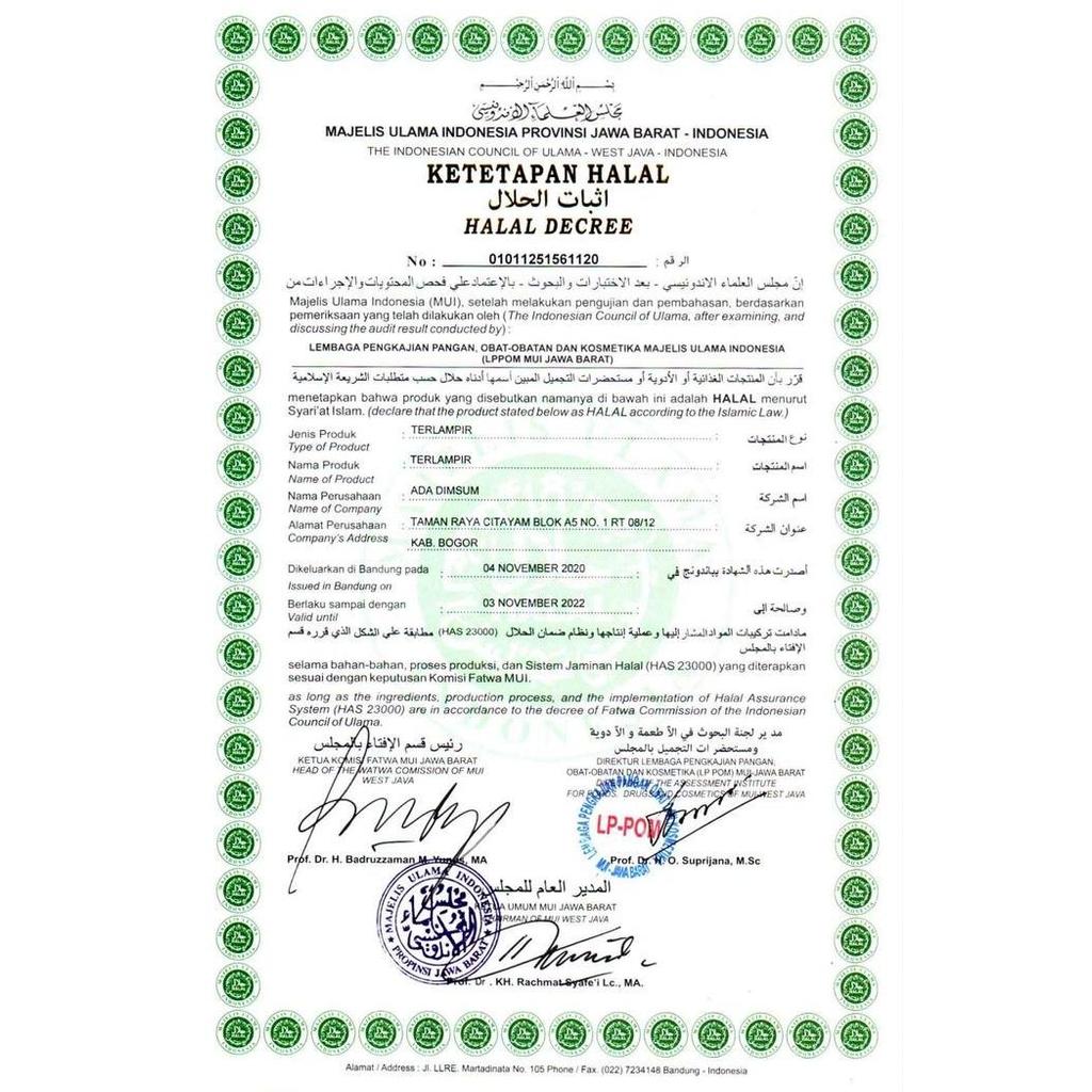 DIMSUM AYAM KEMASAN SEDANG LANGSUNG DARI PABRIK