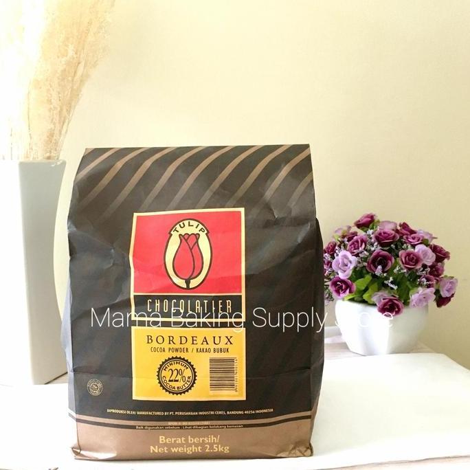 TULIP Bordeaux Cocoa Chocolate Powder Cokelat Bubuk Bordeaux 250 gr