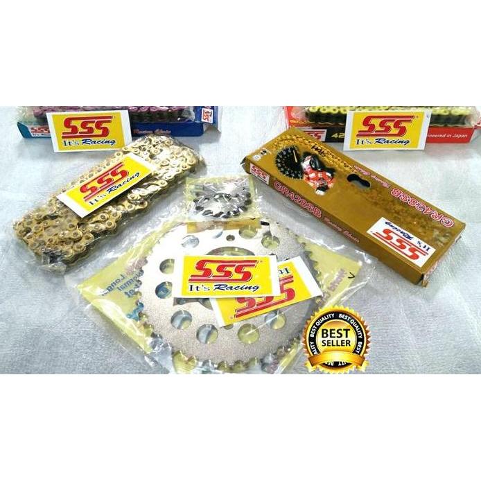 GEARSET SSS SUPRA X 125 SIAP KIRIM