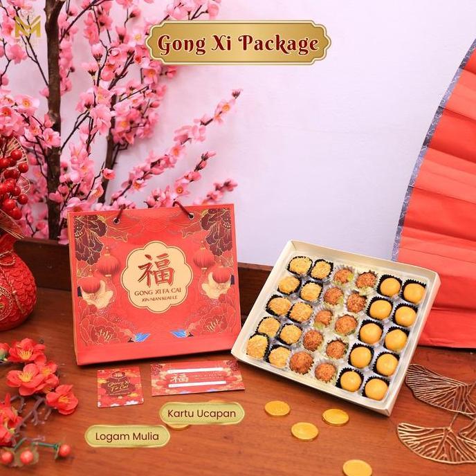 Kue Nastar Premium / Nastar Sekat [Gong Xi Package]