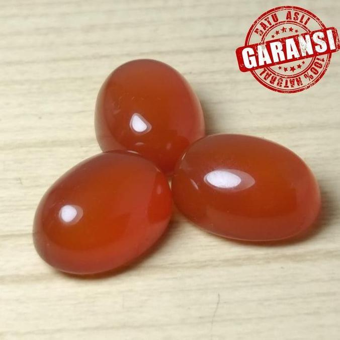 Batu Natural Akik Madu Yaman Coklat Chalcedony