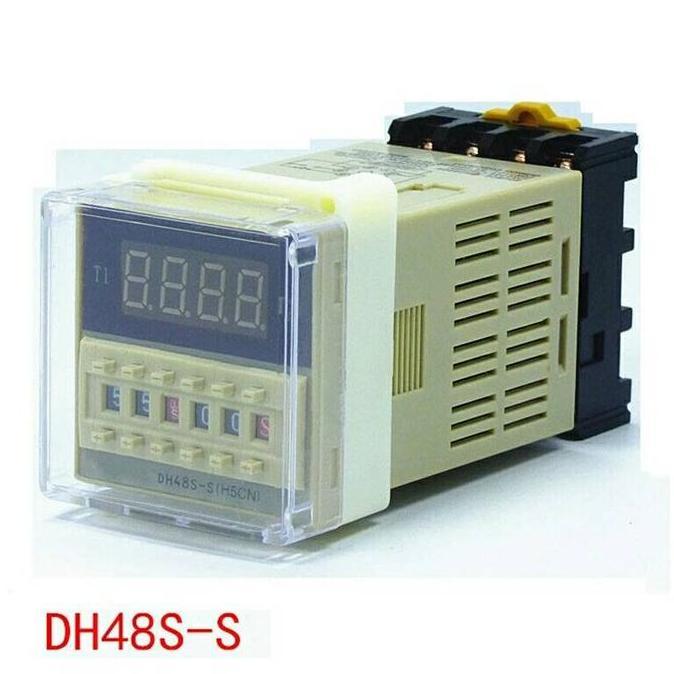 Omron Dh48S-S Digital Timer Precision Delay Time Relay Twin Counter