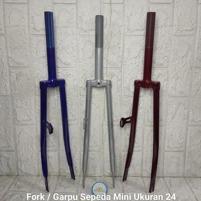 Fork Garpu Sepeda 24 Mini CTB City Bike Steertube Drat Ulir Standard 25.4mm
