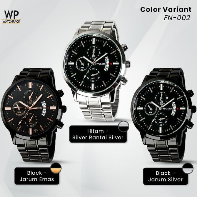 WATCHPACK FN-002  | Jam Tangan Pria Asli Tahan Air Kronograf Aksesoris Arloji Watches Cowok