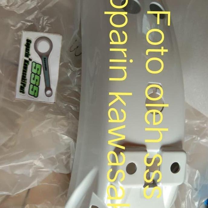 SPAKBOR SLEBOR BELAKANG KAWASAKI W175 CAFE W175TR W175 TR PUTIH ORI RESTOCK!