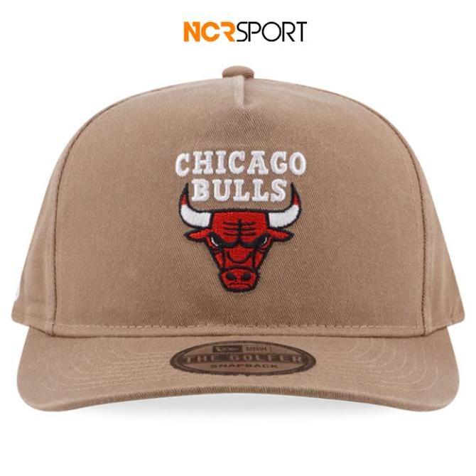 TOPI BASKET NEW ERA CHICAGO BULLS OLD GOLFER CAP BEIGE 13335
