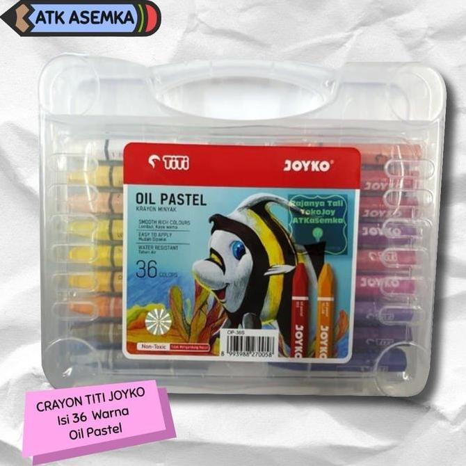 Shashin- Crayon Titi 36 Warna / Krayon Titi 36 Warna