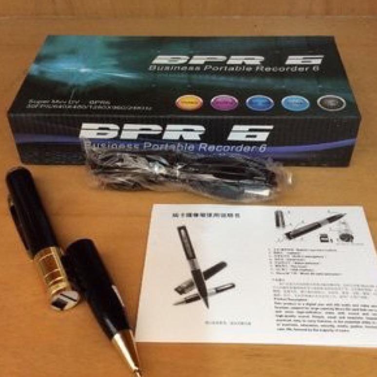 CamKeamanan- SPY PEN - camera cctv bentuk pulpen - BPR6