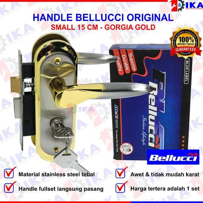 GRANTZY Kunci Pintu kecil Silinder Bellucci Georgia l Gagang Rumah l Handle Full Set I Kunci pintu k