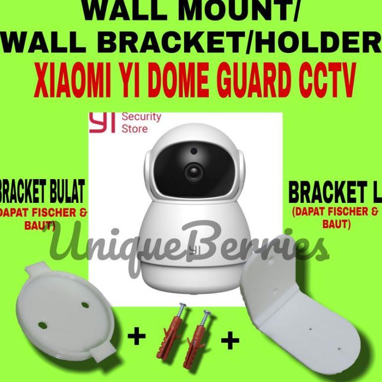 CamKeamanan- Xiaomi Yi Home YI DOME Guard Camera CCTV Wall Mount Bracket  Holder