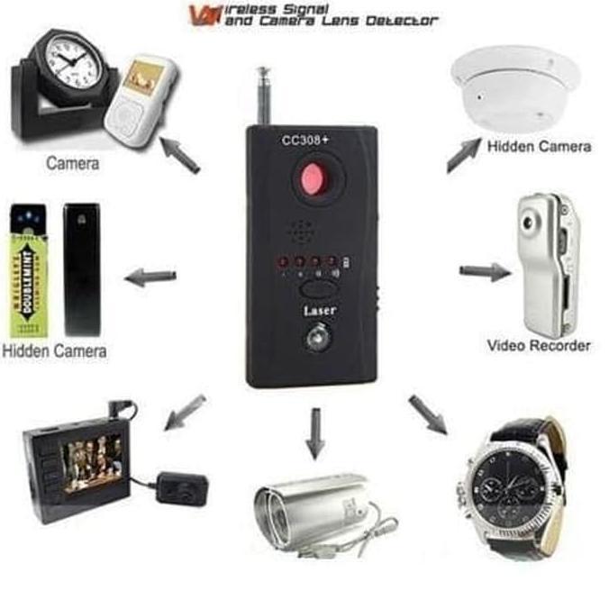 CamKeamanan- Detector Spycam Penyadap alat sadap anti spycam CC308