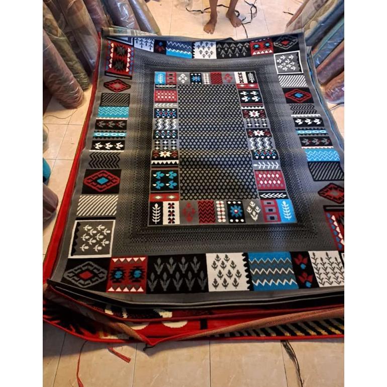 BEST SELLER KARPET PERMADANI 2X3 / 160X210 CM / PERMADANI MODERNO TANPA RUMBAI / AMBAL MOTIF MINIMAL