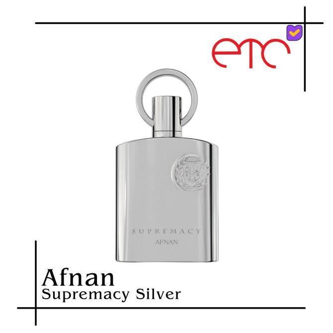 Parfum Pria Afnan Supremacy Silver EDP 150ml For Men