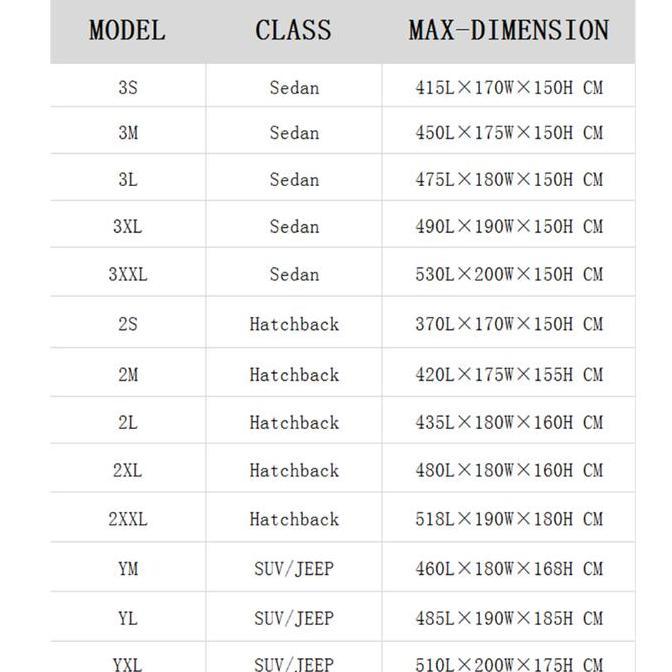 Sarung Mobil Body Cover Sedan SUV Universal Selimut Mantel Jas Mobil