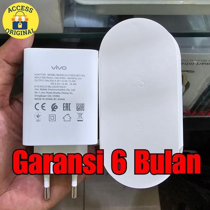 TERMURAH - Charger Adaptor Vivo FlashCharge 18W V1820C-EU + Type C Original