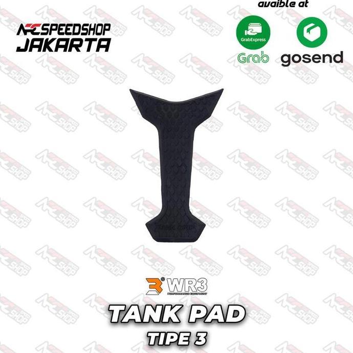 READY TANK GRIP & TANKPAD WR3 TENGAH UNIVERSAL TYPE TECHSPECH NEW MODEL TYPE 1 / 2 / 3 CBR 150K45 15