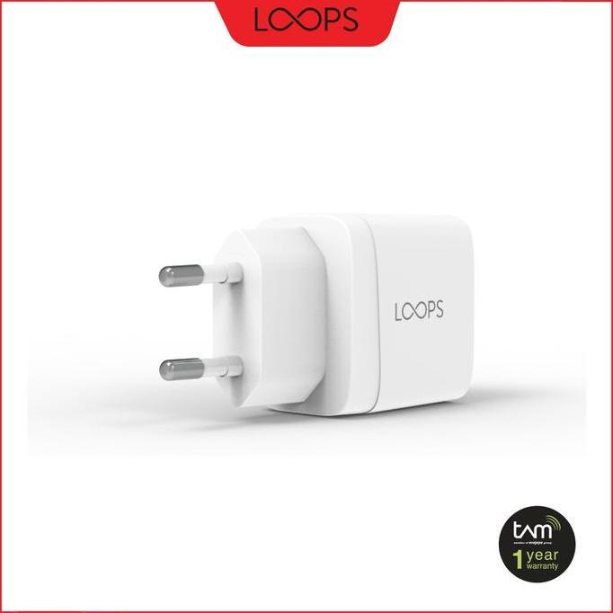 Loops Dual Port Charger 20W