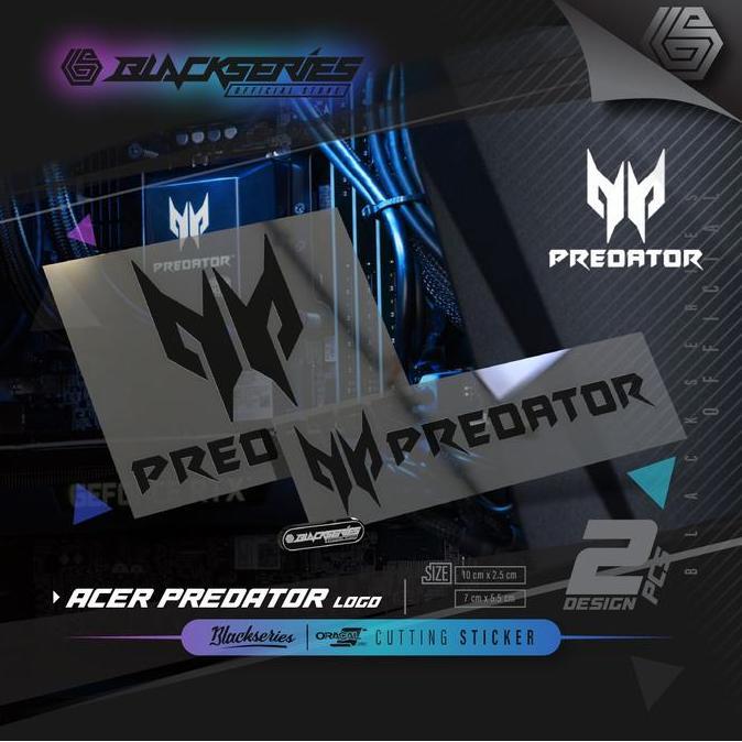 Stiker Acer Predator || Cutting Stiker Predator || Stiker Predator