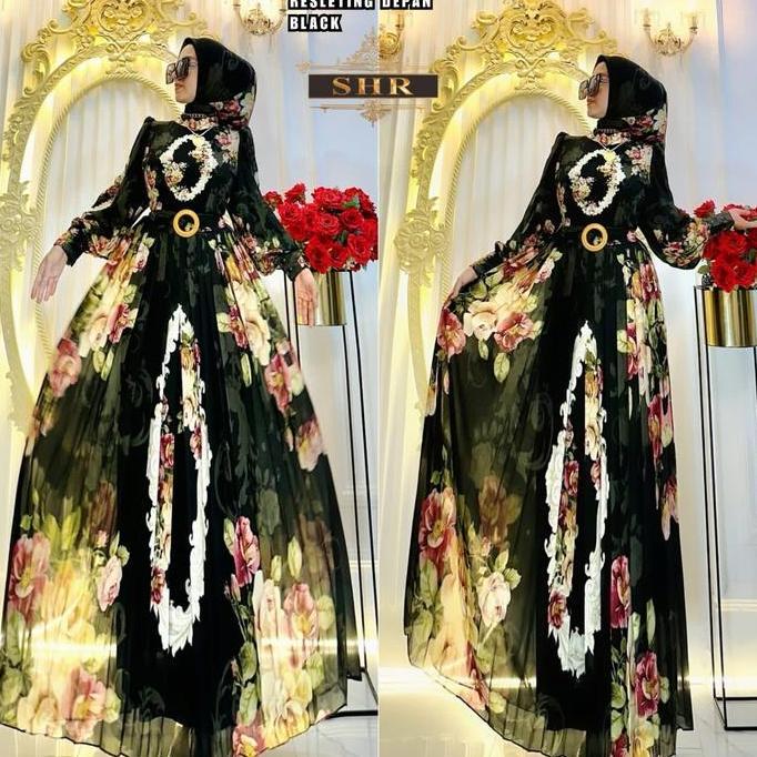 Readynew ori SHR gamis couple lebaran 2024