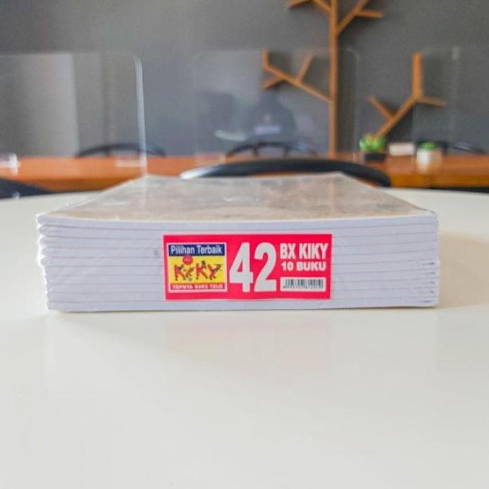 KIKY Buku Tulis Sekolah Magic Book Animation Mopman & Mopbi Isi 42 Lembar Kualitas Terjamin Paket 10