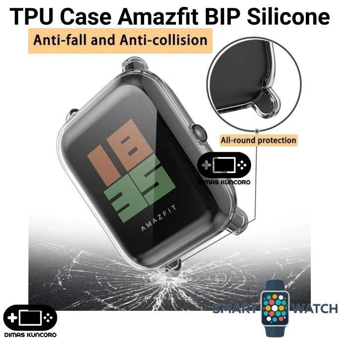 TPU Case Amazfit BIP Silicone Silicon U Youth Casing Protector