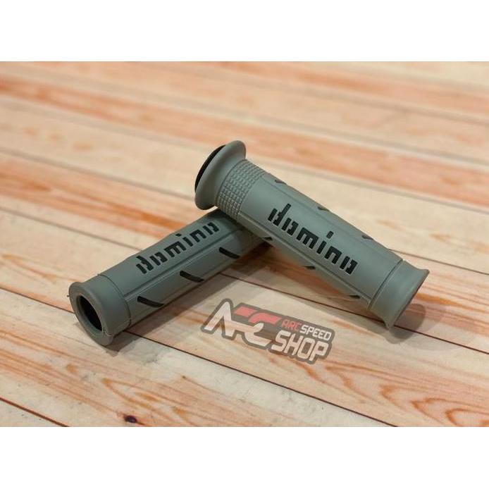 HANFAT MOTOR HANDGRIP DOMINO SUPER SOFT ORIGINAL ITALY UNIVERSAL - GREY CBR250RR CBR600 CBR1000 RR R