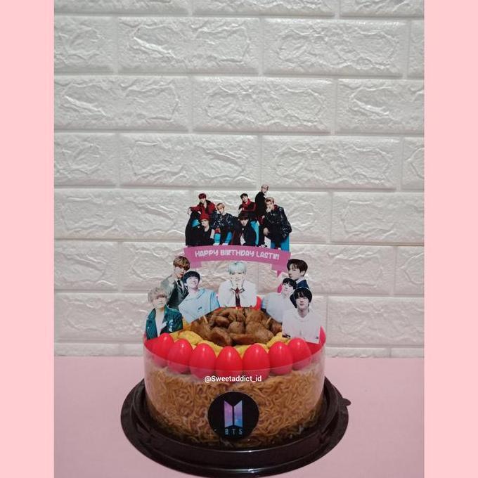 NEW NOODLE CAKE / INDOMIE CAKE / MIE ULANG TAHUN / KUE MIE / MIE CAKE BEST