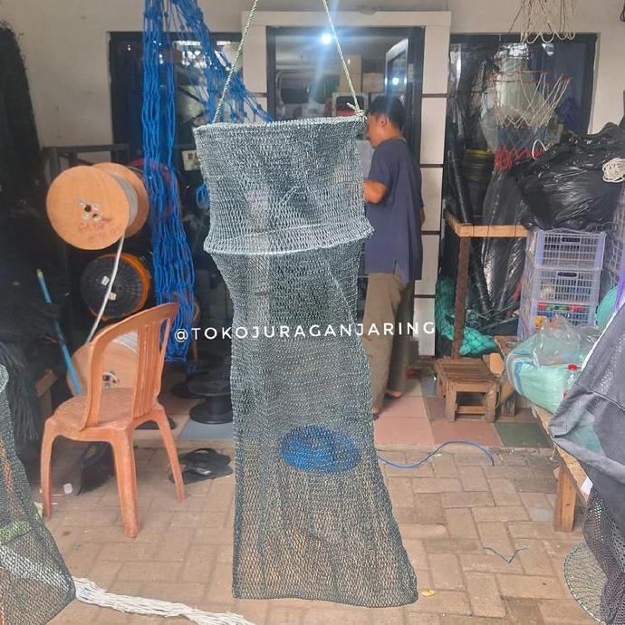 ROLAS JARING KORANG IKAN LUBANG KECIL IKAN KECIL GA LOLOS Pancing Umpan