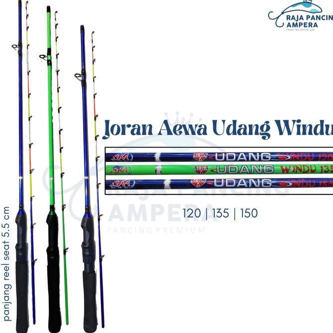 Joran Aewa Udang Windu | Stik Pancing bahan Fiber Lentur