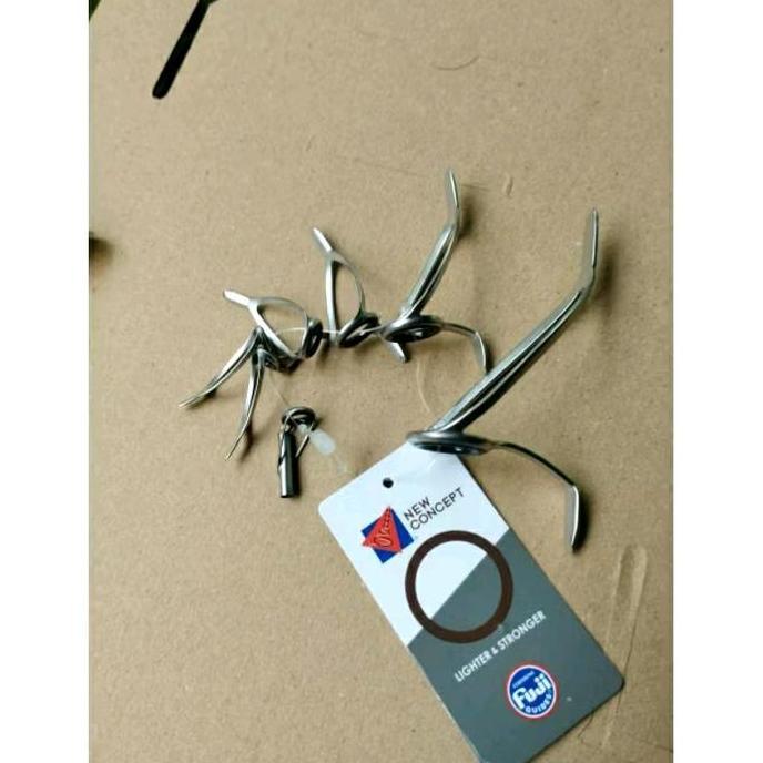 (7pc) Ring guides fuji CCLCOG / LOWRIDER UNTUK JORAN SURF / JIGING